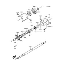 Drive Shaft pour Kawasaki 1988 JS300