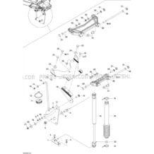 09- Front Storage Compartment 2 pour Seadoo 2008 RXT X 255, 2008