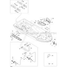 09- Hull pour Seadoo 2008 RXT X 255, 2008