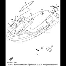 GRAPHIC 1 TOOL pour Yamaha 1995 WaveRunner WAVE VENTURE - WVT700T - 1995