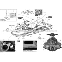 09- Decals pour Seadoo 2009 GTX 215, 2009