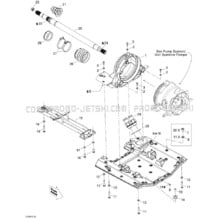 05- Propulsion pour Sea-Doo 2009 GTX LIMITED iS 255, 2009