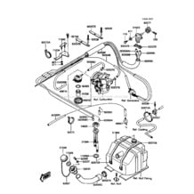 Fuel Tank pour Kawasaki 1988 JS300