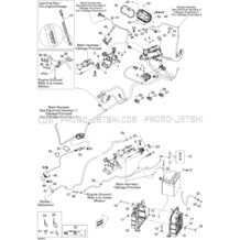 10- Electrical System pour Seadoo 2009 RXP-X 255 and 255 RS, 2009