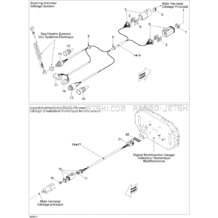 10- Electrical Harness 2 pour Seadoo 2009 RXP-X 255 and 255 RS, 2009