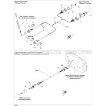 10- Electrical Harness 2 pour Seadoo 2009 RXT-X 255 and 255 RS, 2009