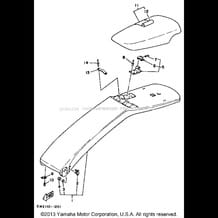 STEERING POLE pour Yamaha 1990 WaveRunner SUPER JET - SJ650D - 1990