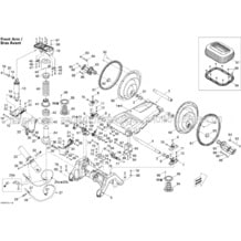 08- Suspension , Front Arm pour Sea-Doo 2009 RXT iS 255, 2009