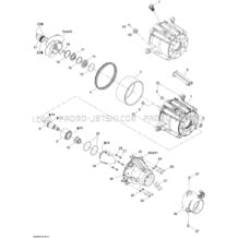 05- Pump pour Sea-Doo 2009 Wake PRO 215, 2009