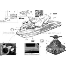 09- Decals pour Sea-Doo 2009 Wake PRO 215, 2009