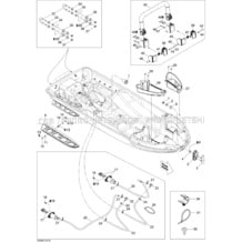 09- Hull pour Sea-Doo 2009 Wake PRO 215, 2009