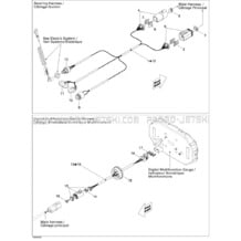 10- Electrical Harness 2 pour Sea-Doo 2009 Wake PRO 215, 2009