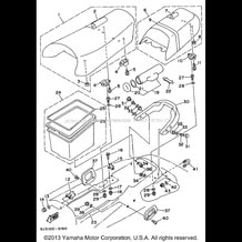 SEAT pour Yamaha 1995 WaveRunner WAVE VENTURE - WVT700T - 1995