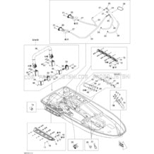 09- Hull pour Seadoo 2010 GTI SE 130, 2010