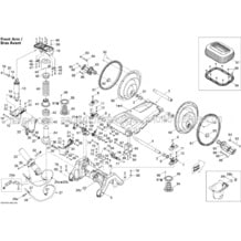 08- Suspension , Front Arm pour Seadoo 2010 GTX iS 215, 2010