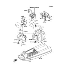 Hull Fittings pour Kawasaki 1988 JS300