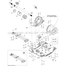 05- Propulsion pour Sea-Doo 2010 GTX 155, 2010