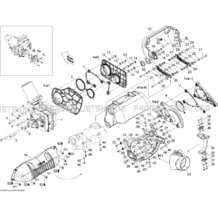 05- Reverse pour Seadoo 2010 RXT 215, 2010