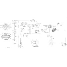 10- Electrical Harness 1 pour Seadoo 2010 RXT-X and X RS 260, 2010