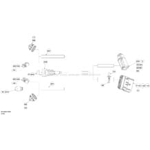 10- Electrical Harness 2 pour Sea-Doo 2010 RXT-X and X RS 260, 2010