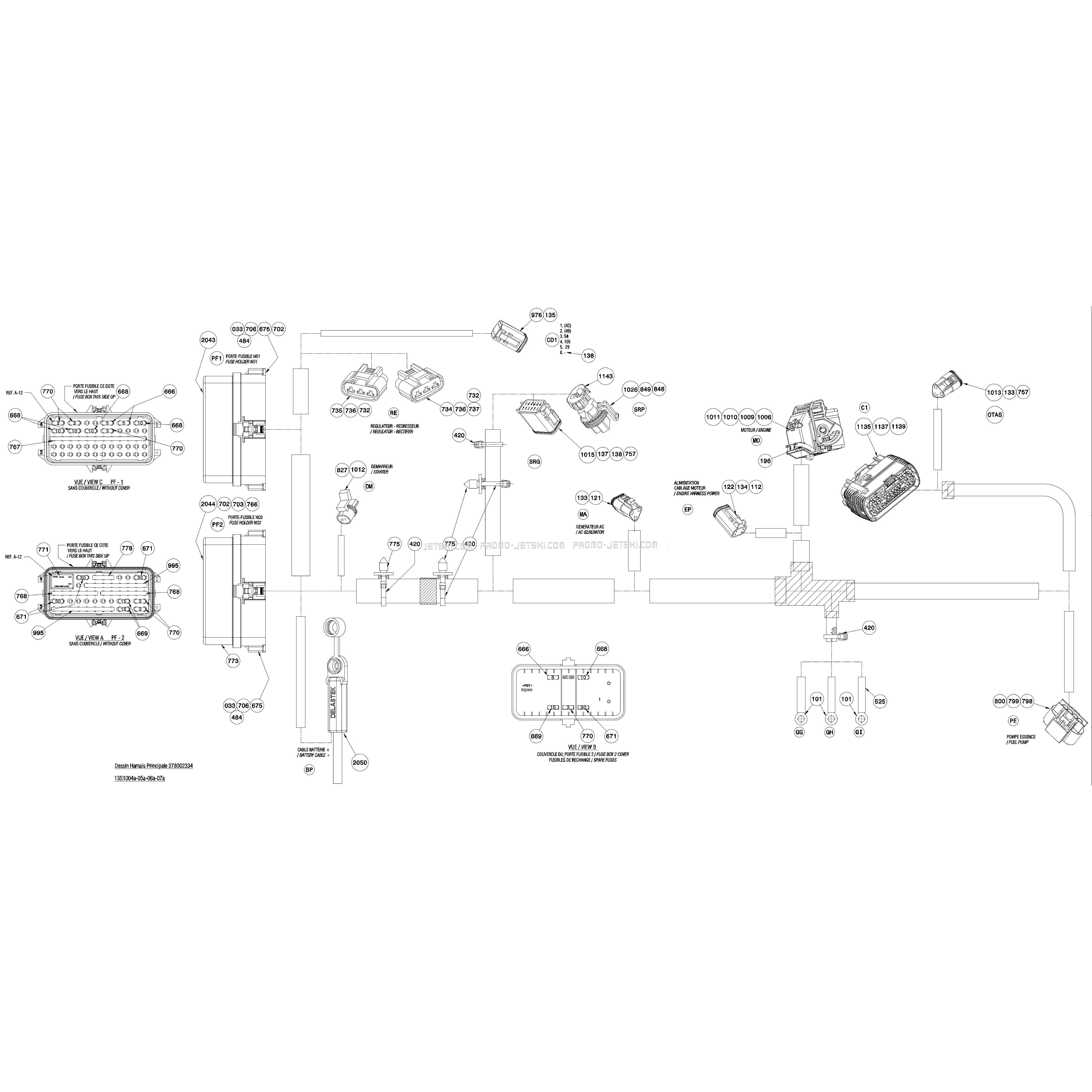 Sea Doo Spark Wiring Diagram Wiring Diagram
