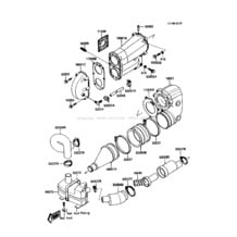 Muffler(s) pour Kawasaki 1988 JS300