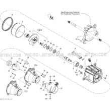 05- Pump pour Seadoo 2011 GTS 130 & Rental 99, 2011