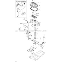 09- Seat Suspension 3 pour Seadoo 2011 RXT aS X & aS XRS 260, 2011