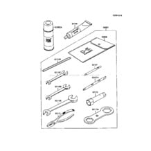 Owner's Tools pour Kawasaki 1988 JS300