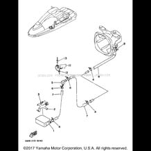 HULL DECK pour Yamaha 1996 WaveRunner SUPER JET - SJ700AU - 1996