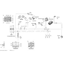10- Electrical Harness (Main) pour Sea-Doo 2011 RXT-X 260 & RS, 2011
