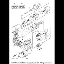 REPAIR KIT 1 pour Yamaha 1996 WaveRunner SUPER JET - SJ700AU - 1996