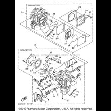 CARBURETOR pour Yamaha 1996 WaveRunner WAVE BLASTER - WB700AU - 1996