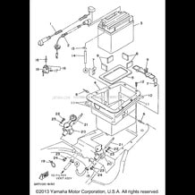 ELECTRICAL 2 pour Yamaha 1996 WaveRunner WAVE BLASTER 700 (WB700AU) 1996