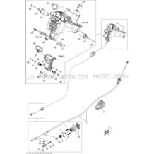 07- Steering 2 pour Sea-Doo 2012 GTX 155, 2012 (38CS, 38CR)
