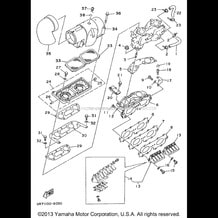 INTAKE pour Yamaha 1996 WaveRunner WAVE BLASTER 700 (WB700AU) 1996