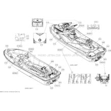 09- Decals Caution pour Seadoo 2012 RXT-X aS 260 & RS. 2012