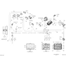 10- Electrical Harness Main pour Sea-Doo 2012 RXT-X aS 260 & RS. 2012