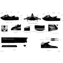 09- Decals pour Seadoo 2012 RXT-X 260 & RS. 2012