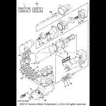 REPAIR KIT 1 pour Yamaha 1996 WaveRunner WAVE BLASTER - WB700AU - 1996