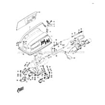 ENGINE HOOD/COOLING & BILGE ('77-'78 A1/ pour Kawasaki 1977 JS440