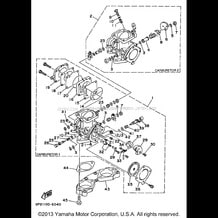 CARBURETOR pour Yamaha 1996 WaveRunner WAVE BLASTER II 760 (WB760U) 1996