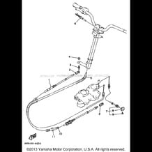 CONTROL CABLE pour Yamaha 1996 WaveRunner WAVE BLASTER II - WB760U - 1996