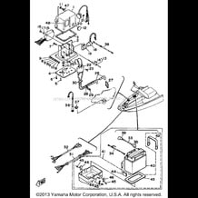 ELECTRICAL 1 pour Yamaha 1990 WaveRunner WAVE JAMMER 500 (WJ500D) 1990
