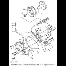 GENERATOR pour Yamaha 1996 WaveRunner WAVE BLASTER II - WB760U - 1996