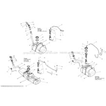 02- Fuel System _17S1407 pour Seadoo 2014 GTX 155, 2014