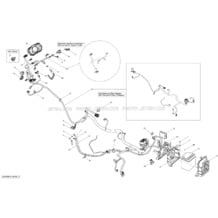 10- Electrical System _09S1407 pour Seadoo 2014 GTX 155, 2014