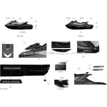 Jet Ski Sea-Doo GTX LTD 215, 2014 2014 - Microfiche and OEM