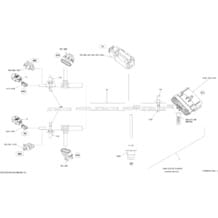 10- Electrical Harness Steering Harness_13S1408b pour Seadoo 2014 GTX LTD 215, 2014