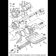 JET UNIT 1 pour Yamaha 1996 WaveRunner WAVE BLASTER II 760 (WB760U) 1996